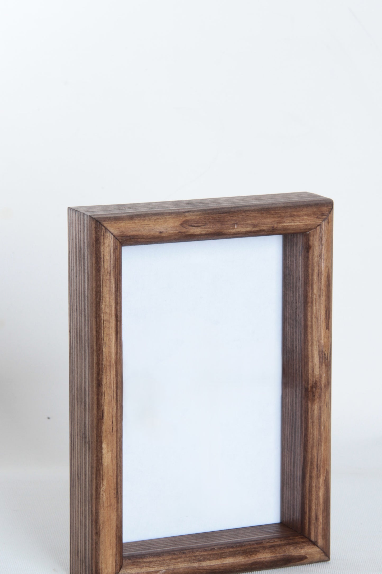 15x21 Derinlikli koyu ahşap çerçeve