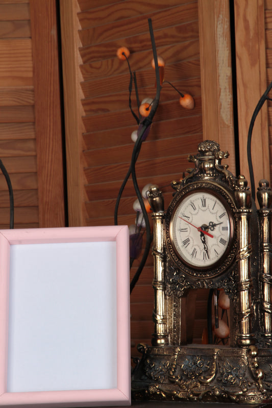 15x21 Derinlikli Pembe Ahşap çerçeve