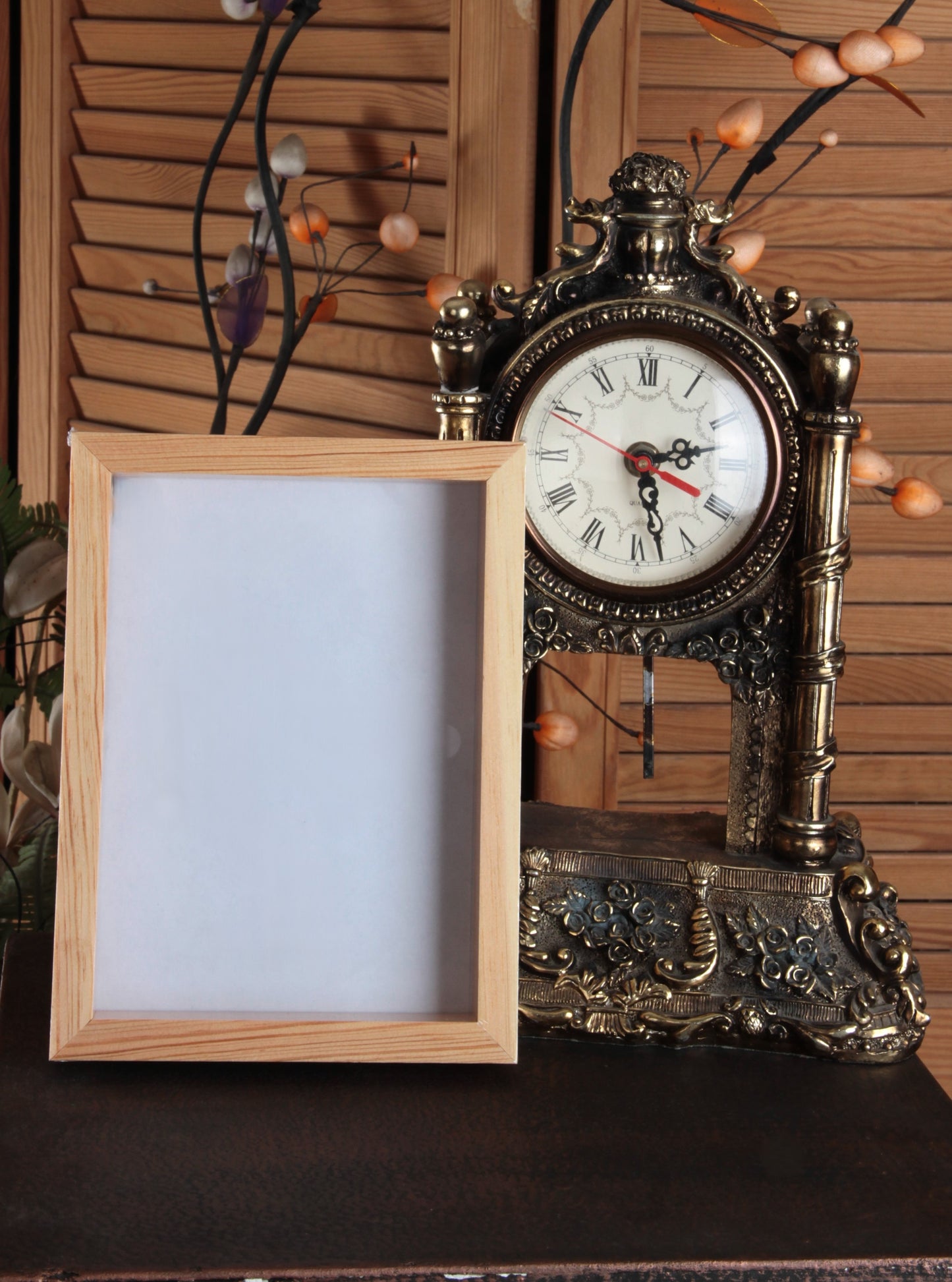 15x21 derinlikli ham ahşap çerçeve