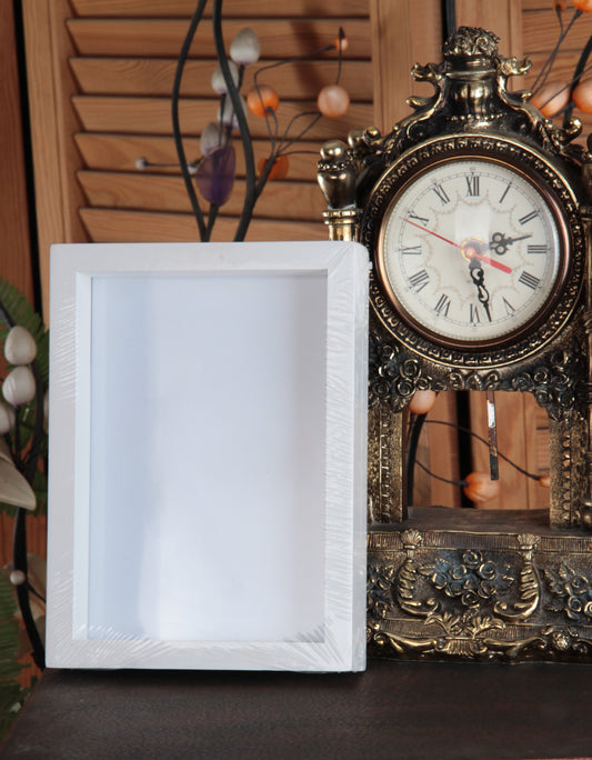 15x21 Derinlikli Beyaz ahşap çerçeve